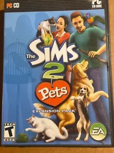 The Sims 2: Pets Expansion Pack (PC CD-ROM, 2-Disc Set, 2006 w/ Manual  - Picture 1 of 3