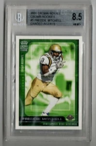 2001 Crown Royale Crown Rookies Freddie Mitchell 907/2500 BGS 8.5 NM-MT+ - Bild 1 von 1