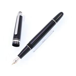 MONTBLANC Meisterstuck Fountain Pen P145 2013 UNICEF sapphire Resin Nib M 14K - Picture 1 of 9