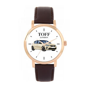 Toff London TLWS-11004 Damski kremowy mały zegarek samochodowy