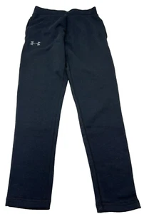 Under Armour Mens ColdGear Loose Fleece Pants Tapered Black Size Medium - Picture 1 of 4