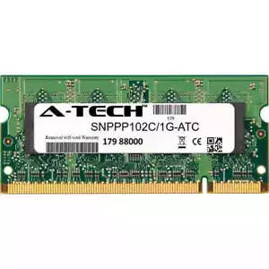 1GB DDR2 PC2-6400 800MHz SODIMM (Dell SNPPP102C/1G Equivalent) Memory RAM - Picture 1 of 2