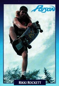 Tarjeta Rock Rikki Rockett Of Poison, 1991 - Imagen 1 de 2