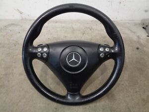2007 MERCEDES SLK R171 COMPLETE STEERING WHEEL WITH PADDLE SHIFT A1714604503