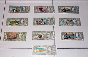 10 diverse figurine EDIS TORINO serie Far West Dollari Banconote Punti Raccolta - Picture 1 of 1