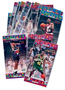 1995 NBA Jam Session Pop Ups 25 card insert set RARE Kemp Pippen Barkley G. Hill - Picture 1 of 12