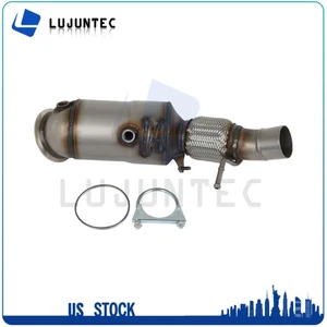 Exhaust Manifold Catalytic Converter For 2012-2015 2016 BMW 2.0L EPA OBDII Front - Picture 1 of 10