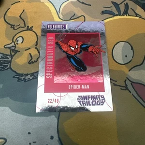 Allegiance: Marvel The Infinity Trilogy Spectromatic Red Spiderman /49 - Picture 1 of 2