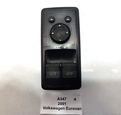 ✅ Interruptor de espejo retrovisor ventana puerta conductor delantero izquierdo Volkswagen Eurovan MV 99-04 OEM Foto 1 de 4