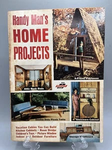 MCM Handy Man's Home Projects 1963 hágalo usted mismo muebles modernos de mediados de siglo publicidad - Imagen 1 de 11