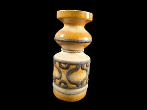 Jarrón de cerámica Mid Century RDA VEB Strehla - 3077/5 - 23,5 cm - años 70 - Imagen 1 de 4