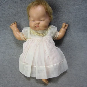Muñeca Baby Dear Clone Vintage Jolly Toys Inc 1961 cuerpo suave flojo cabello TLC 12" - Imagen 1 de 18