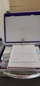 Suze Orman's Protection Portfolio Kit & Financial Organizer Silver Case Purple - Bild 1 von 8