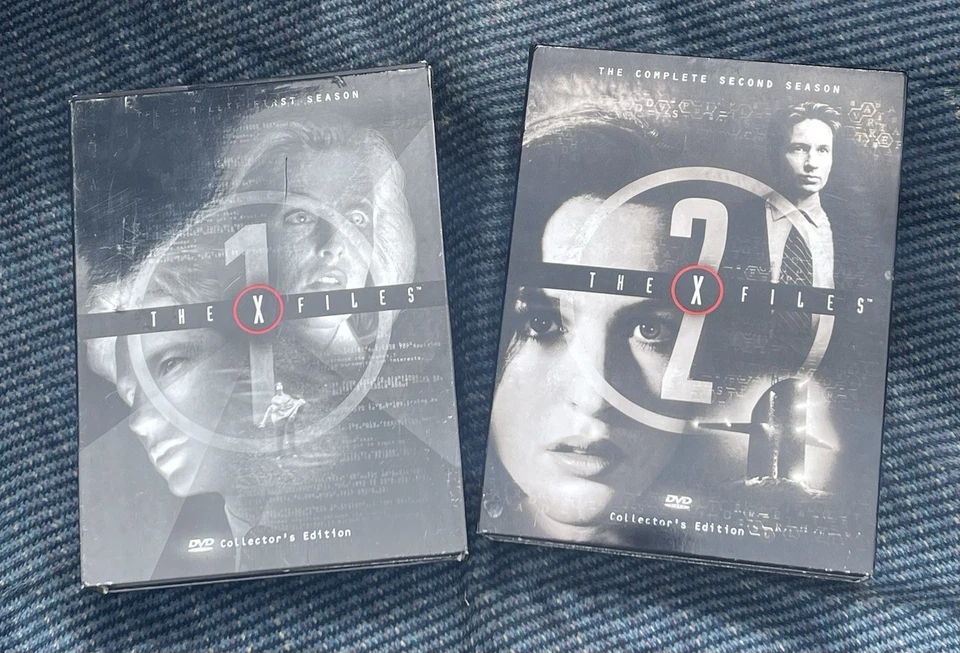 X-Files Season 1 And 2 Collectors Edition 7 Discs Set Complete Like New Foto 1 de 1