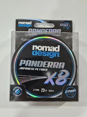 🐟 Nomad Design Pandera 8X 20lb 600yds Multi Color Braided Saltwater Superline - Image 1 of 4