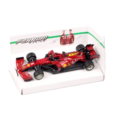 BBurago 1/43 Tucan GP Ferrari SF1000 #5 Sebastian Vettel 2020 F1 Model Car Toy - Image 1 of 4
