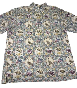 Reyn Spooner Shirt Mens 2XL Dietrich Varez Hawaiian Button Down Aloha Print - Picture 1 of 5