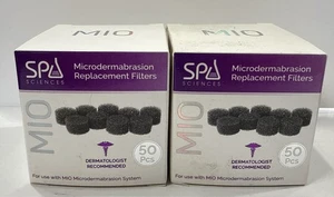 Menge 2- SPA Science MIO Mikrodermabrasion Ersatzfilter -50 Stück pro Box - Bild 1 von 2