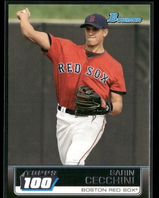 Bowman #TP34 2011 Garin Cecchini Topps 100 Foto 1 de 2