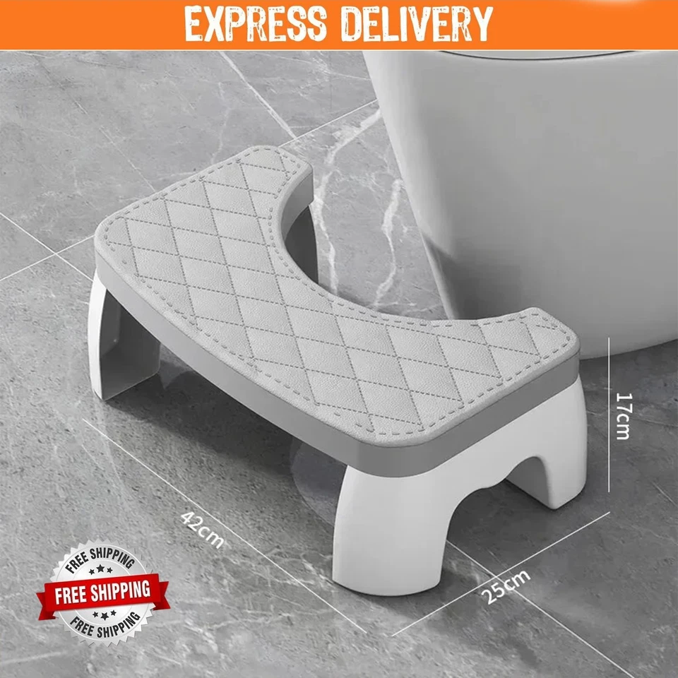Squatty-Potty for Adults Foldable Toilet Stool Squat 7 '' Non-Slip random color - Image 1 of 1