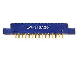 5x Card Edge Connector LW-N15A2G 15Px2 30P 3.96mm Slot Socket PCB pin Thick Gold - Picture 1 of 4