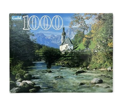 GUILD HASBRO 1000 Piece PUZZLE RAMSAU, BAVARIA, GERMANY Sealed Unopened - Image 1 of 4