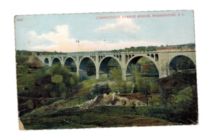 PC-2219** Vintage A.C. Bosselman 1911 PC *** Washington D.C.**Bridge - Picture 1 of 2