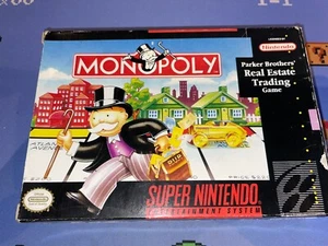 Monopoly For Super Nintendo SNES - Picture 1 of 3
