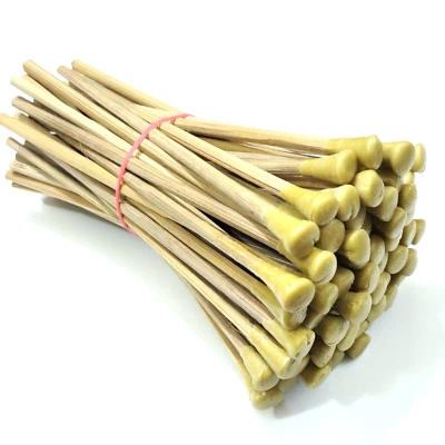 Veinticinco Piezas Palos Dop Madera Piedras Preciosas Corte y Facetado Con Cera Epoxi Foto 1 de 4