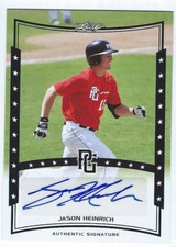 2014 Leaf Perfect Game Showcase Black Autograph - PICK FROM LIST