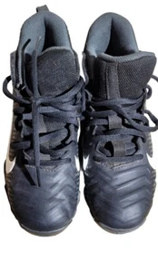 Nike Alpha Fastflex “Black” Cleats Size 2.5Y - Picture 1 of 9