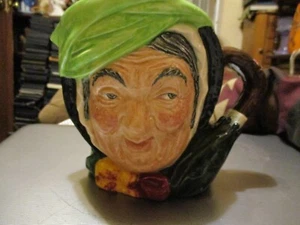 Royal Doulton Toby Jug Sairy Gamp 6.25" no D number Early Piece Mint no box - Picture 1 of 6