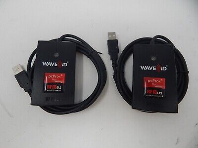 Lot Of 2 RF IDeas Wave ID RDR-80582AKU PcProx Plus USB RFID Readers • 79.95$