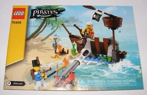 2015 LEGO Pirates Shipwreck Defense 70409 INSTRUCTION MANUAL ONLY - NEW - Picture 1 of 2