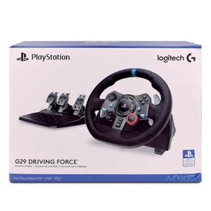 Logitech G29 Driving Force Racing Wheel & Floor Pedals - Open Box - Afbeelding 1 van 4