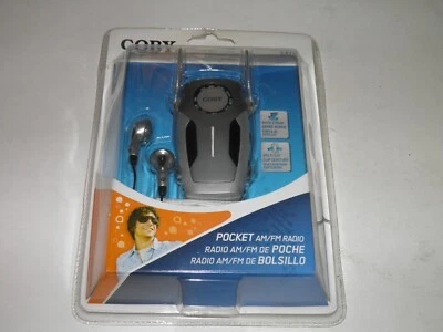 Coby CX73 pocket AM/FM Radio - Image 1 of 3