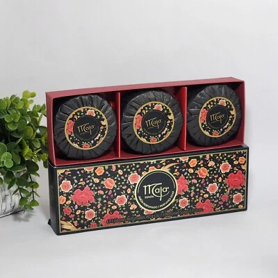 Maja Bath Soap Gift Box ~ 3 x 4.9 oz each ~ Classic Scent - Aroma Clasico - Image 1 of 4