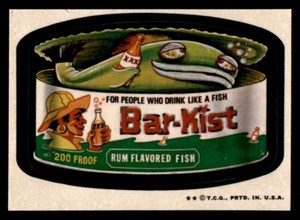 1974 Topps Wacky Packages Series 6 #28 Bar-Kist NM