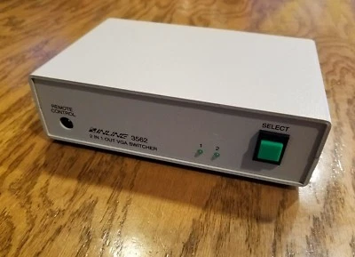 Inline 3562 Video VGA Switcher 2 in 1 Out No Power Cord - Image 1 of 4