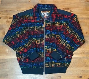 Vintage Obermeyer Skiwear Multicolored Tribal Style Jacket Size M - Picture 1 of 13