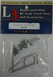 Crawler Tire Mount for 2.2 Scale Level3-RC Manufacturing TM-02 Free Shipping - Picture 1 of 2