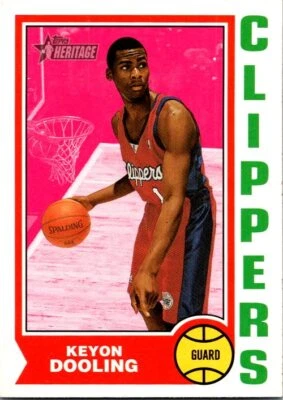 2001-02 Topps Heritage #22 Keyon Dooling - Image 1 of 2