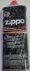3X4 Zippo Gift Set - 12 Fl.oz Fluid Fuel & 3 Wick Card & 3 Flint Card (3 Flint) - Picture 1 of 7