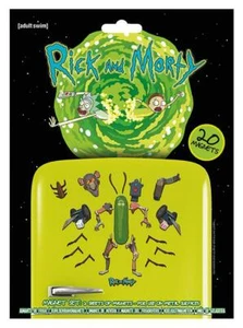 LICENCIA OFICIAL - RICK AND MORTY - JUEGO DE 20 IMANES - DIBUJOS ANIMADOS - Imagen 1 de 1