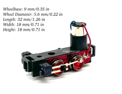 N/HOn30/HOe/009 Tsugawa 0-4-0 Super Mini Steam Locomotive Power Drive Chassis - Image 1 of 4