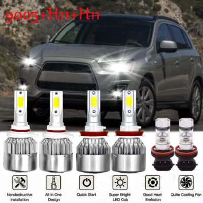 Kit de bombillas LED deportivas de haz alto-bajo para MITSUBISHI Outlander Foto 1 de 4