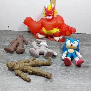 Figura Juguete 8" Iluminada Heroes of Goo Jit Zu Blazagon Stretchy Chomp Attack + 4 - Imagen 1 de 16
