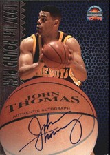 1997-98 Score Board BK Autographed Signature Silver #NNO John Thomas  C13763 