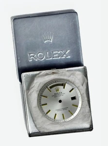 Factory-Orig. NOS Rolex 18K Day-Date President 1803 1807 Non-Lume Pie-Pan  Dial - Picture 1 of 3