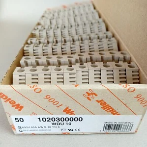 Weidmüller 1020300000 WDU 10 50 Stk. NEU OVP - Picture 1 of 2